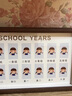 兒童成長記錄相框?qū)殞氈軞q紀念校園時光1歲到18歲證件照相冊擺臺 小班至大學（MY SCHOOL YEARS） 紀念相框 曬單實拍圖
