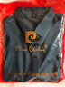 皮爾卡丹（pierre cardin）含羊毛高檔男士翻領(lǐng)純色長(cháng)袖t恤薄款免燙抗皺春秋季中老年人爸爸 深藍色 180碼建議130到150斤 曬單實(shí)拍圖