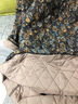 UKCF長(zhǎng)袖連衣裙套裝秋冬款?yuàn)A棉加厚連衣裙秋冬季新款洋氣寬松顯瘦氣質(zhì) 灰色_夾棉 L _建議120-135斤 曬單實(shí)拍圖