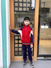 卡瓦拉兒童校服秋冬學(xué)生套裝幼兒園服小學(xué)初中高中班服加絨加厚沖鋒外套 1013春秋款兩件套 150碼 曬單實拍圖
