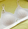 愛(ài)美麗夾心軟支撐II代無(wú)鋼圈內衣女小胸顯圓蕾絲文胸罩IM17BSS1 晶片灰55E 2XL (175) 曬單實(shí)拍圖