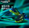 Skechers斯凱奇童鞋男童閃燈鞋秋季休閑運動(dòng)鞋兒童鞋開(kāi)關(guān)發(fā)光潮鞋400103L 黑色/藍色/檸檬色/BBLM 30 曬單實(shí)拍圖