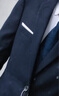 吉約蒙（G·MONS）西服套裝男商務西裝男結(jié)婚新郎伴郎西裝職業(yè)輕正裝修身休閑西服 藏青色【上衣+褲子】二件套 48 曬單實拍圖
