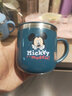 迪士尼（Disney）兒童水杯牛奶杯寶寶學(xué)飲杯幼兒園小學(xué)生陶瓷喝水訓(xùn)練寬口杯 米奇【陶瓷杯】 380ml 曬單實拍圖