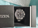西鐵城（CITIZEN）手表光動(dòng)能腕表 不銹鋼覆BIP表殼 經(jīng)典復古時(shí)尚夜光運動(dòng)男士手表 CA0690-88E 黑盤(pán)鋼帶 曬單實(shí)拍圖