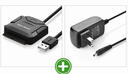 綠聯(lián)（UGREEN） sata轉usb3.0易驅線(xiàn)硬盤(pán)轉換連接器轉接線(xiàn)2.5/3.5英寸臺式機筆 【2.0標準款套裝】配12V2A電源器 曬單實(shí)拍圖
