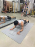 yottoy瑜伽垫 健身垫加厚加宽加长防滑200*100cm男女运动训练垫子8mm 实拍图