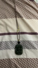 珪寶和田玉觀音吊墜男款玉墜玉佩青綠度母荷花菩薩牌玉石項(xiàng)鏈玉器掛件 曬單實(shí)拍圖