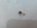 潮典紫水晶小提溜掛件粉水晶吊墜雕刻葫蘆錢袋掛墜diy手鏈項(xiàng)鏈掛飾 紫水晶錢袋-單顆【約10mm】 曬單實(shí)拍圖