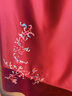 木真了酒紅色婚宴氣質(zhì)修身女裝連衣裙615 04色 M 曬單實拍圖