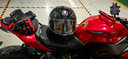 DAINESE/丹尼斯CARBON 4摩托車短款透氣運動騎行手套防摔機車手套 628/黑-紅 S 曬單實拍圖