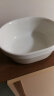 家の物语（KATEI STORY）日本进口厨房沥水洗菜篮塑料洗菜盆水果蔬菜清洗盆碗碟收纳篮 白色盆 实拍图