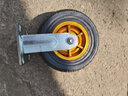 冰禹 高彈力輕音腳輪 重型工業(yè)輪橡膠輪 手推車(chē)平板車(chē)輪子 重型8寸2定2萬(wàn)向輪 BYS-291 曬單實(shí)拍圖