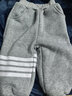 佐淑蔓小孩衣服兒童服裝套裝衛衣加絨運動(dòng)三件套男女童秋冬中小童套裝 灰色 (三件套) 上衣+褲子+馬甲 90碼 建議1-2歲 20-28斤 曬單實(shí)拍圖