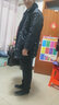 卓倫尚品保安服冬裝冬季加厚中長(cháng)款大衣棉襖物業(yè)門(mén)衛保安棉服黑色作訓大衣 斜紋作訓大衣+標志 XL (175) 曬單實(shí)拍圖