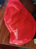 速比涛（Speedo）成人泳帽 透气速干高弹训练装备游泳布帽 8710080004 红色 实拍图