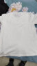 澳贝妮新疆重磅纯棉t恤男女同款中国风国潮短袖打底衫ins夏季大码半袖潮 F624 中国红球 XXL  135-155斤 实拍图