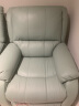芝华仕头等舱真皮沙发单人躺椅现代简约懒人单椅瞌睡椅芝华士K621蓝 实拍图