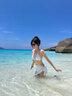 瑜品佳泳衣女士比基尼分體性感純欲網(wǎng)紅三件套泡溫泉少女游泳裝備沙灘 曬單實(shí)拍圖