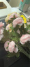 牡丹仿真花假花客廳擺設(shè)假玫瑰裝飾干花束餐桌擺件品高級仿生花藝 粉紅色牡丹10枝 曬單實拍圖