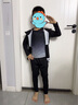 維多利亞旅行者兒童運動(dòng)套裝秋冬緊身衣訓練服足球籃球服跑步健身速干衣 曬單實(shí)拍圖
