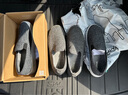 Allbirds休閑鞋Wool Cruiser Slip On新品羊毛舒適輕便男女一腳蹬 深灰色（淺灰底） 40 /M7 男碼 曬單實(shí)拍圖