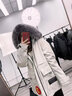 2024新款海寧派克服男獺兔毛內膽整皮狐貍毛領(lǐng)皮毛一體冬季外套潮 米白色-銀狐毛領(lǐng) 175/L 曬單實(shí)拍圖