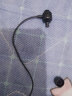NWKU 耳机有线入耳式重低音手机游戏吃鸡K歌3.5mm耳麦适用于oppo华为vivo小米荣耀 金刚黑(6D升级款)(3.5mm) 实拍图