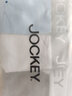 JOCKEY男士?jì)妊澝抻H膚透氣平角褲防夾臀夏季薄款四角褲男生短褲頭 灰藍+灰色+黑色 S 曬單實(shí)拍圖