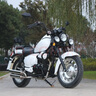 ZEEDOO-HL叛逆者150CC國四電噴復古哈雷太子摩托車(chē)跑車(chē)街車(chē)整車(chē)可上牌 白色 三力帆200CC鏈條機-手續齊全 曬單實(shí)拍圖