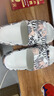 堡利策（POLNZET）夏天男士拖鞋踩屎感外穿居家用室內(nèi)防滑浴室洗澡情侶拖鞋男款 【厚底海賊王款】白色 36-37 (偏小，適合35-36腳) 曬單實(shí)拍圖
