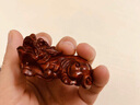 莆匠 印度小葉紫檀木雕貔貅汽車鑰匙扣掛件文玩手把件 送男生生日禮物 手把件/掛件 男士 曬單實(shí)拍圖