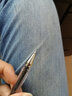 日本百樂（PILOT）G-1水筆 百樂BL-G1-5T中性筆 考試辦公筆0.5mm子彈頭 文具用品 黑色 曬單實(shí)拍圖