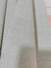 懷臨素色純色復古加厚粗麻布沙發(fā)布料防塵老粗布桌布蓋布巾 S1#米白 (寬：1.8米) 曬單實(shí)拍圖