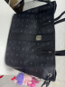 MCM 女士黑色中号购物袋托特包子母包手提包 MWPAAVI02BK001 实拍图