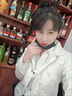 啄木鳥純i棉短款25春秋上衣牛仔外套女百搭新款韓版寬松小個(gè)子工裝夾克 白色 M 建議100-115斤 曬單實(shí)拍圖