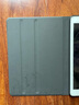 釘蕊適用 iPad 5/6保護套9.7英寸2018/2017款平板電腦保護殼卡通可愛(ài)書(shū)本款帶筆槽款全包防摔皮套 書(shū)本款【古董白-小怪獸】  iPad 5/6通用【9.7英寸】 曬單實(shí)拍圖
