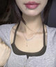 歌婭緹999足銀麥穗項(xiàng)鏈女銀飾幸運(yùn)鎖骨鏈小眾吊墜生日禮物銀項(xiàng)鏈送女友 足銀麥穗項(xiàng)鏈【配證書+禮盒】 曬單實(shí)拍圖