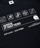 杰克·瓊斯柔軟戶(hù)外無(wú)汗衫短袖T恤E40黑色190/108A(XXL) 曬單實(shí)拍圖