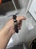 MARDOTG銀曜石手串男士六字真言黑曜石護身符手鏈本命年禮物 大勢至菩薩--生肖【馬】14mm珠徑 曬單實拍圖
