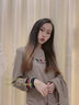 譽露運動套裝女衛(wèi)衣2024新款棉馬甲三件套休閑套裝女時尚顯瘦運動套裝 LSXT221米杏（外套十短袖+褲子） 女L(建議100-110斤) 曬單實拍圖