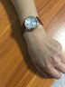 西鐵城（CITIZEN）女表光動(dòng)能日本原裝EW2420同款藍寶石鏡面時(shí)尚女士手表送女友 EW2422-12AB光動(dòng)能+紅色牛皮帶 曬單實(shí)拍圖