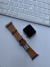 柯比特（kebitt）適用蘋果手表s10表帶真皮男士applewatch愛馬/仕女士表帶ultra2表帶iwatch9牛皮s8s7秋冬高級表帶 棕色-折疊扣款【手工高定款】 42/44/45mm 【通 曬單實拍圖