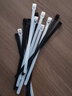 CABLE CREATION一繩可松式尼龍扎帶可重復(fù)使用可拆卸解活扣扎帶固定線材束線綁帶電線理線器適用機(jī)房桌面線纜收納 50條裝【200*7.5mm】 白色 曬單實拍圖