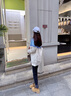 TAGD中國官方品牌店 甜系撞色毛線衣男女新款情侶復(fù)古針織衫男女同款 粉色（款式偏寬松） S （建議身高165-170） 曬單實拍圖