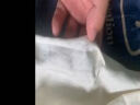 NASA GISS重磅260g纯棉短袖t恤男纯色圆领厚实不透纯白打底衫男女体恤上衣 奶白色 2XL体重170-190斤 实拍图