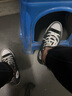 匡威（Converse）高幫帆布鞋 All STAR 運動休閑鞋 黑色情侶鞋子男 101010 38 曬單實拍圖