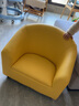 dgbaobei兒童沙發(fā) 小沙發(fā) 可愛(ài)寶寶小沙發(fā)圈椅沙發(fā)早教中心沙發(fā)椅幼教用品 黃色單人圈椅 曬單實(shí)拍圖