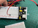 DZYJ 400/830孔面包板套件 電源板 DIY實(shí)驗(yàn)板電路板 面包線杜邦線跳線 （劃算推薦）830孔+400孔面包板套件 黑板 曬單實(shí)拍圖