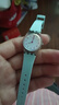 斯沃琪Swatch硅膠表帶12mm短款時(shí)尚女表帶橡膠硅膠手表帶配件代用 淺藍(lán)色 12mm 曬單實(shí)拍圖